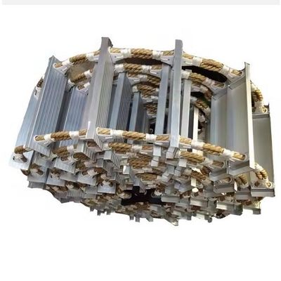 Aluminiowy stopniowy drabinka liniowa do wsiadania do łodzi ratunkowych