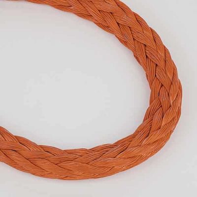 Dwukrotnie splecione linie liniowe z połączonego poliestru UHMWPE do holowania i mocowania statków