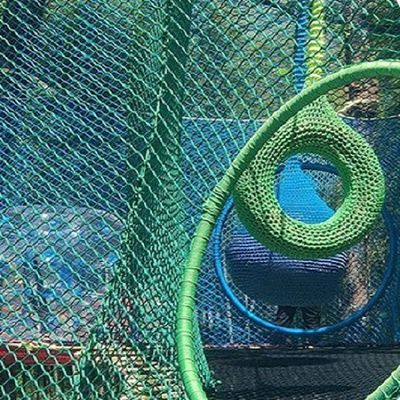 Sporty na świeżym powietrzu Wielka sieć wspinaczkowa Dzieci Plac zabaw Sieć bezpieczeństwa wspinaczkowa